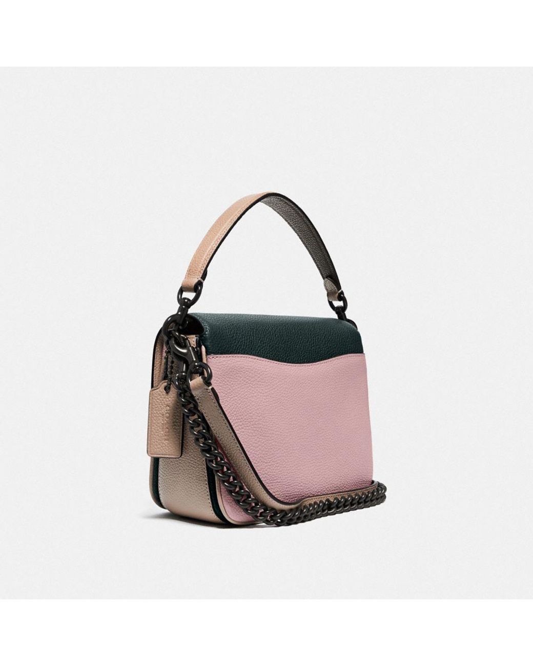❤️Coach Cassie B4/Chalk Colorblock Leather Crossbody Bag