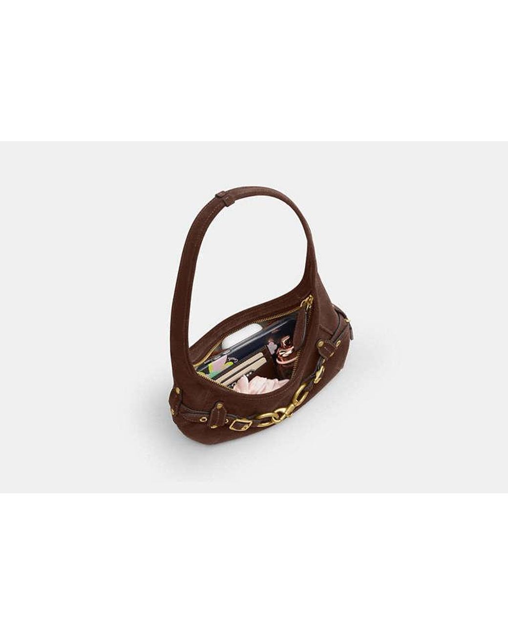 COACH Black Belted Ergo Shoulder Bag 26