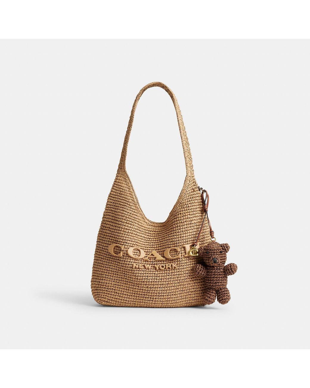 COACH Multicolor Bear Bag Charm
