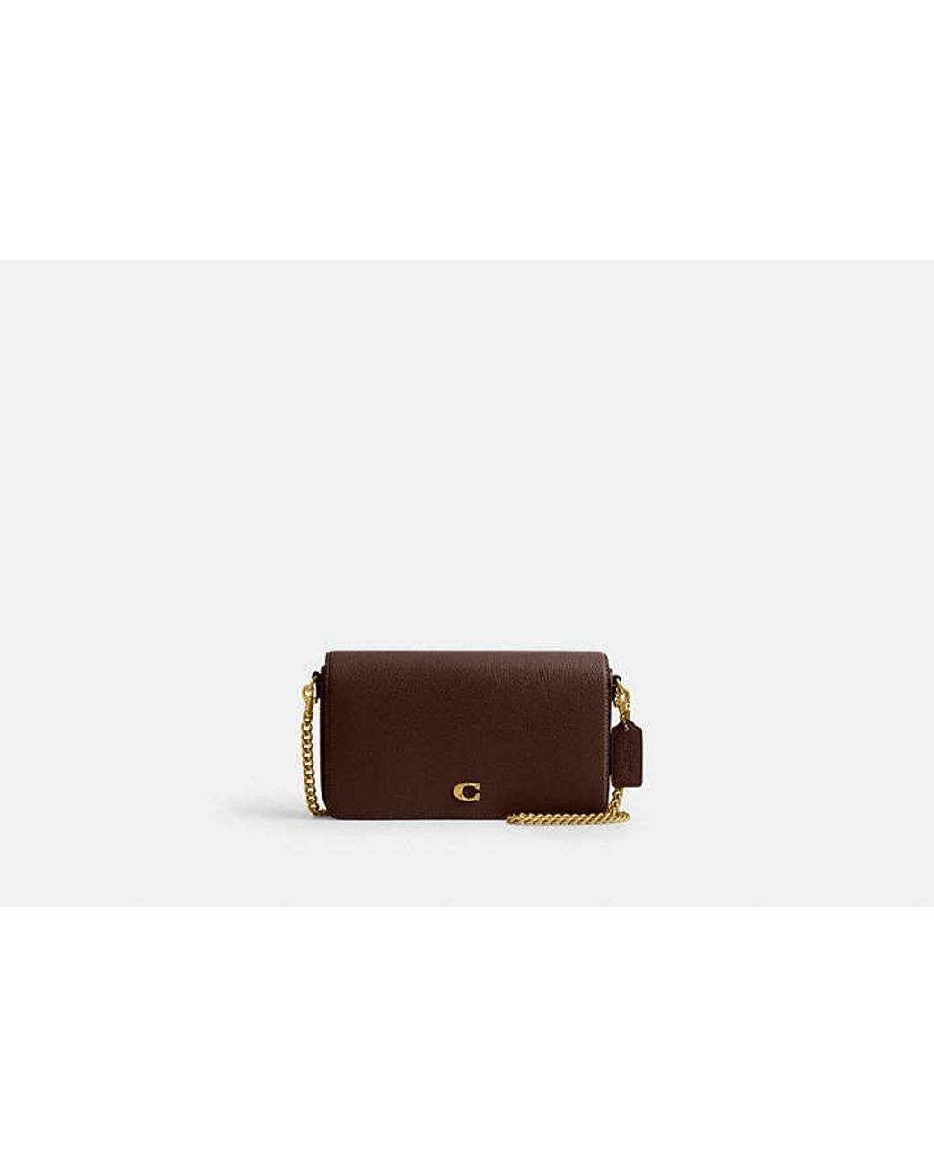 COACH Black Mila Crossbody Bag With Signature Canvas