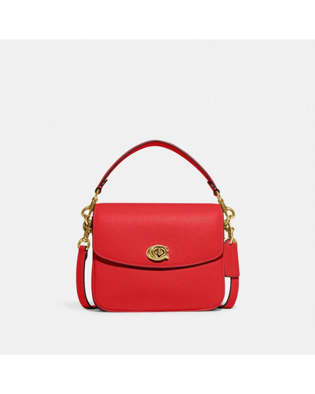 COACH Cassie Shoulder Bag in Red Lyst