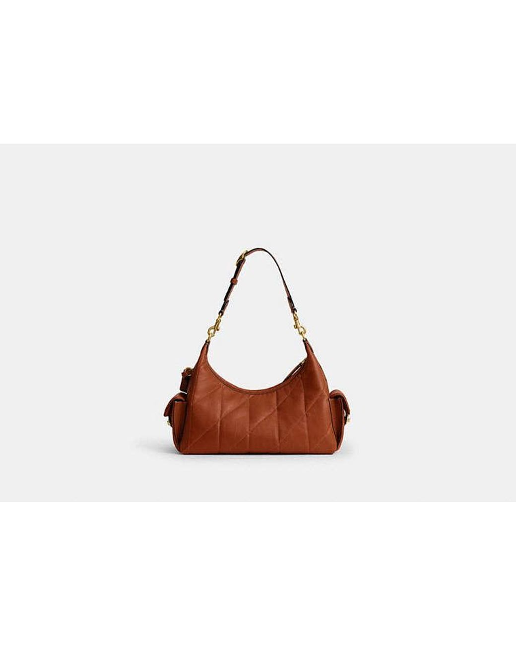 COACH Black Pocket Juliet Bag 30 With Quilting