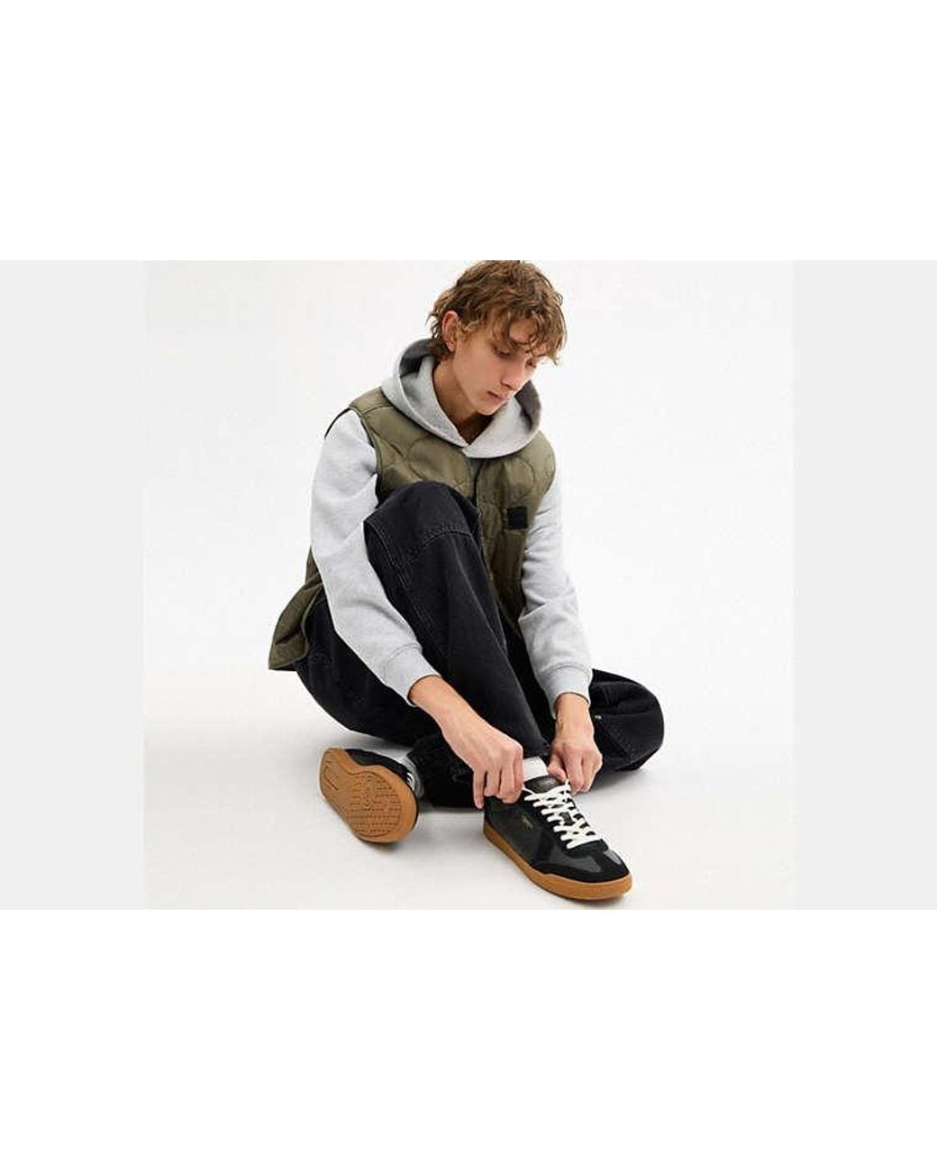 COACH Black Brady Sneaker for men