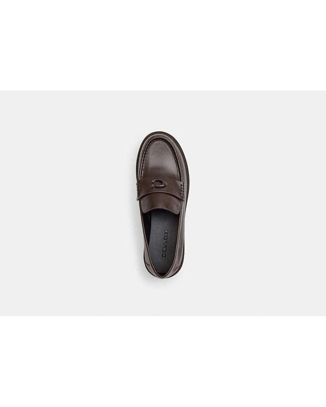COACH Black Astor Loafer