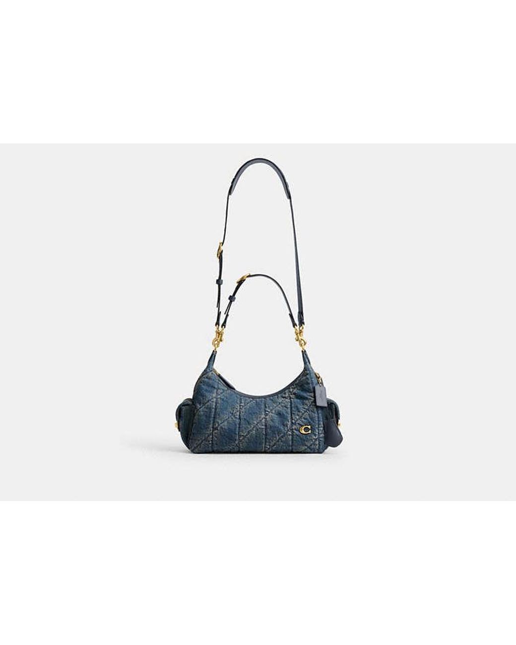 COACH Black Pocket Juliet Bag 30