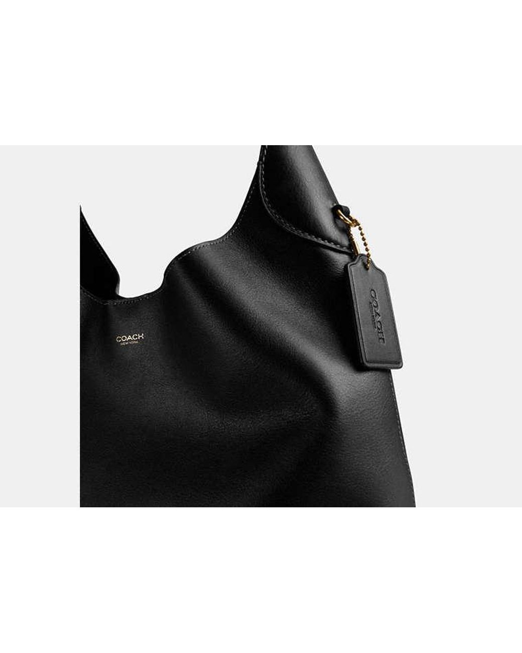 COACH Black Brooklyn Shoulder Bag 34