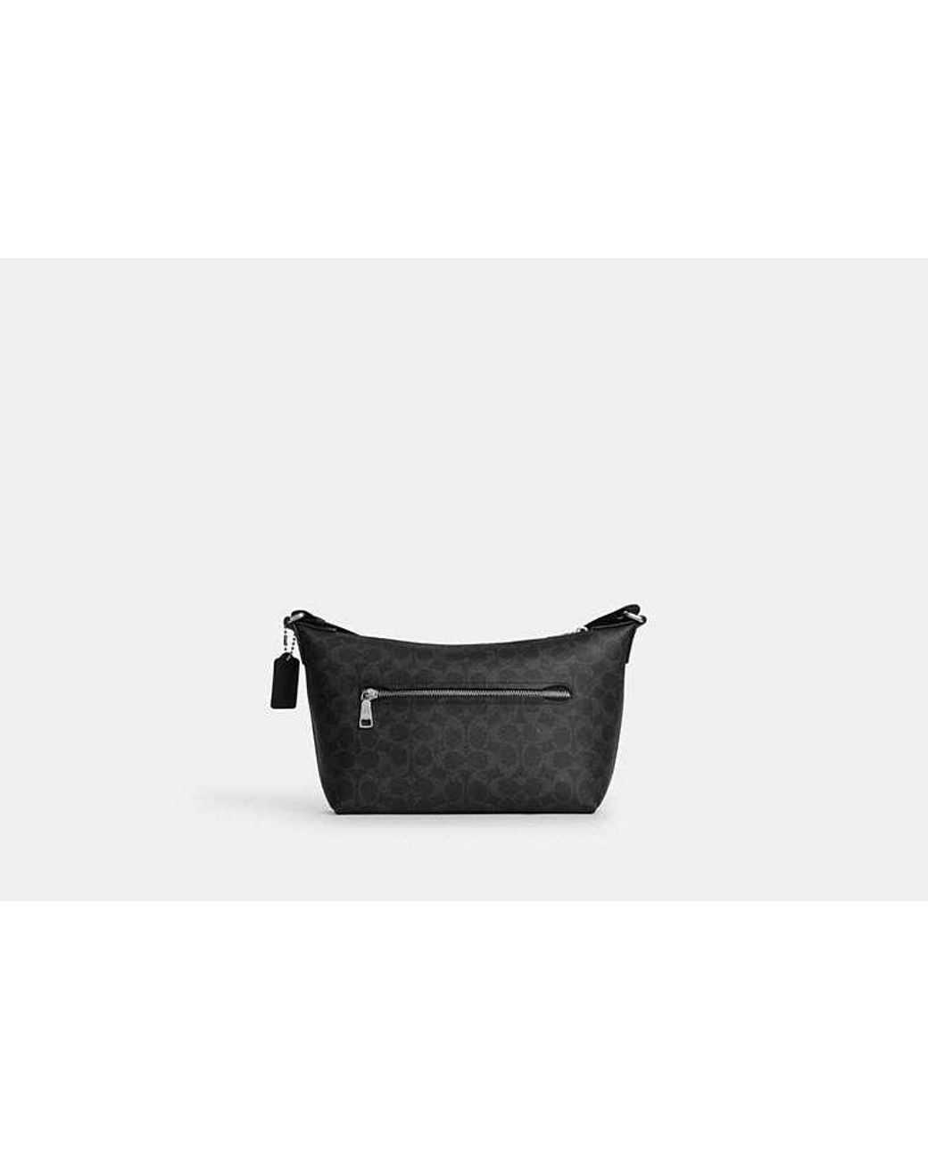 COACH Black Small Finn Crossbody Bag With Pouch for men