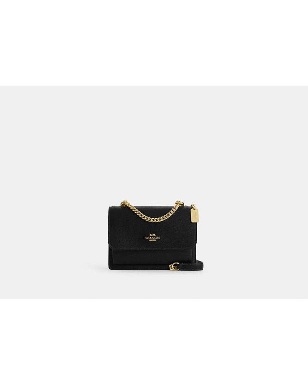 COACH Black Mini Klare Crossbody Bag