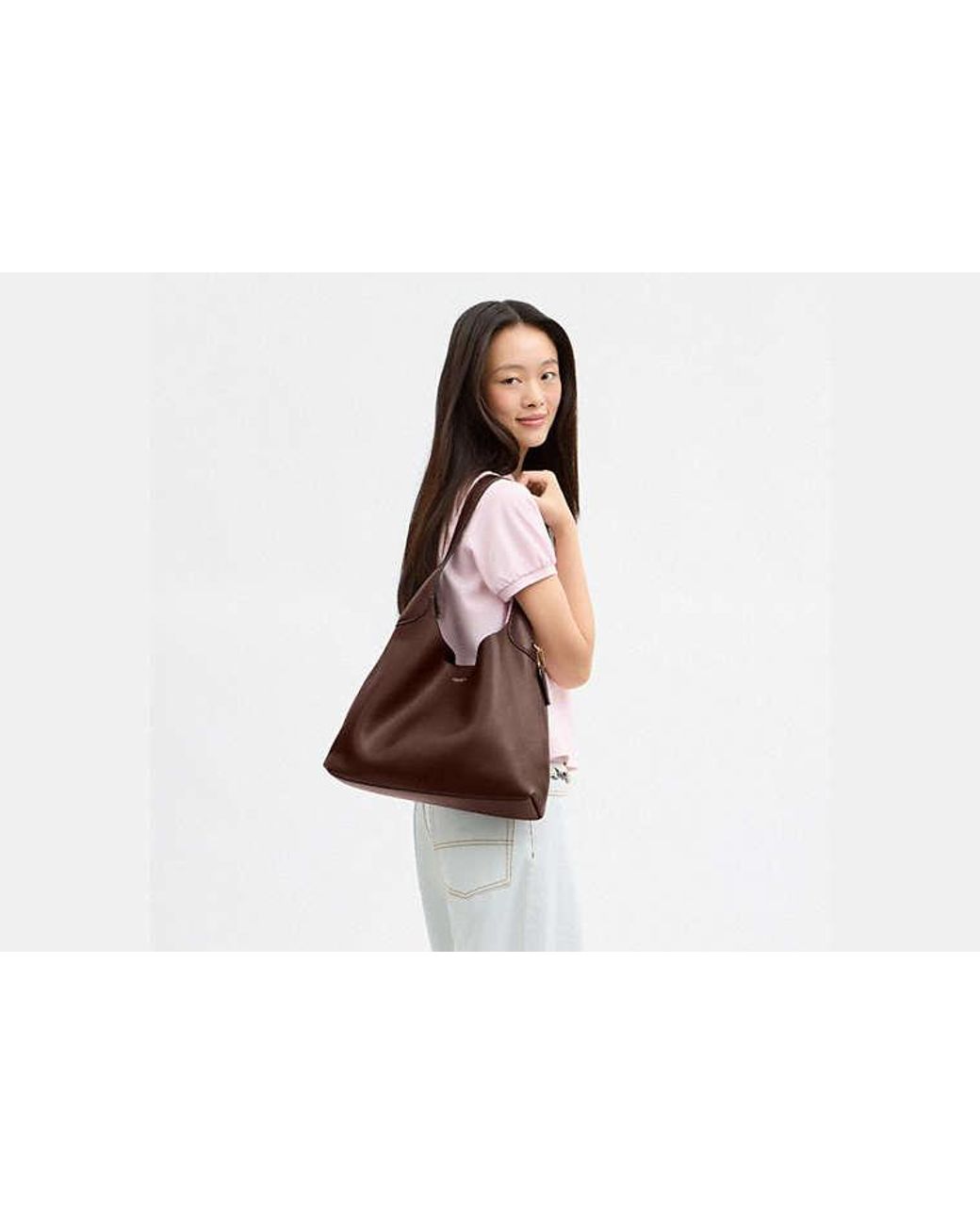 COACH Black Brooklyn Shoulder Bag 34