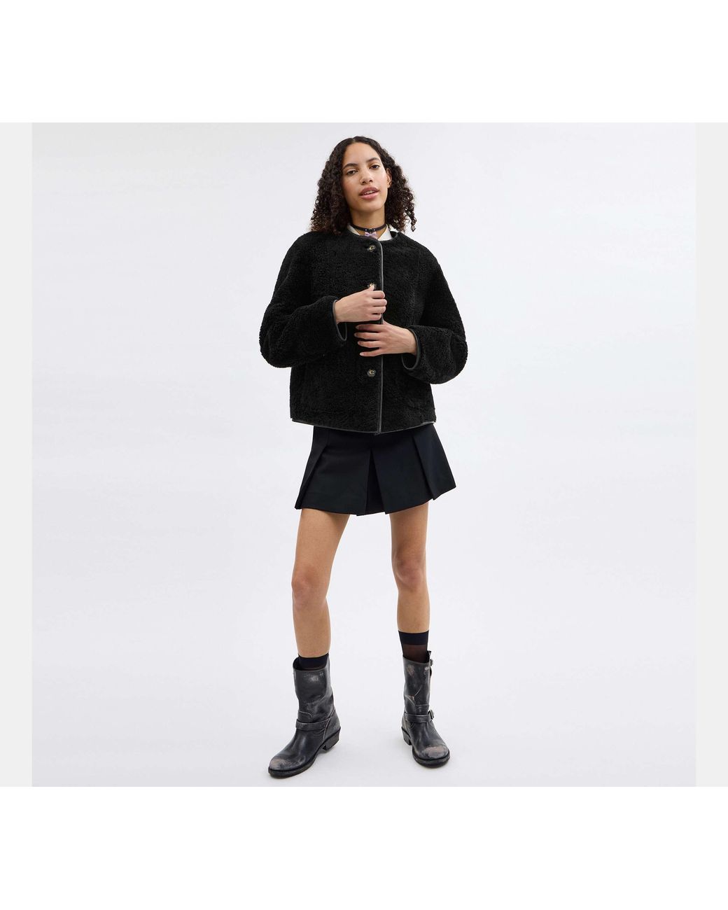 Cappotto di COACH in Black