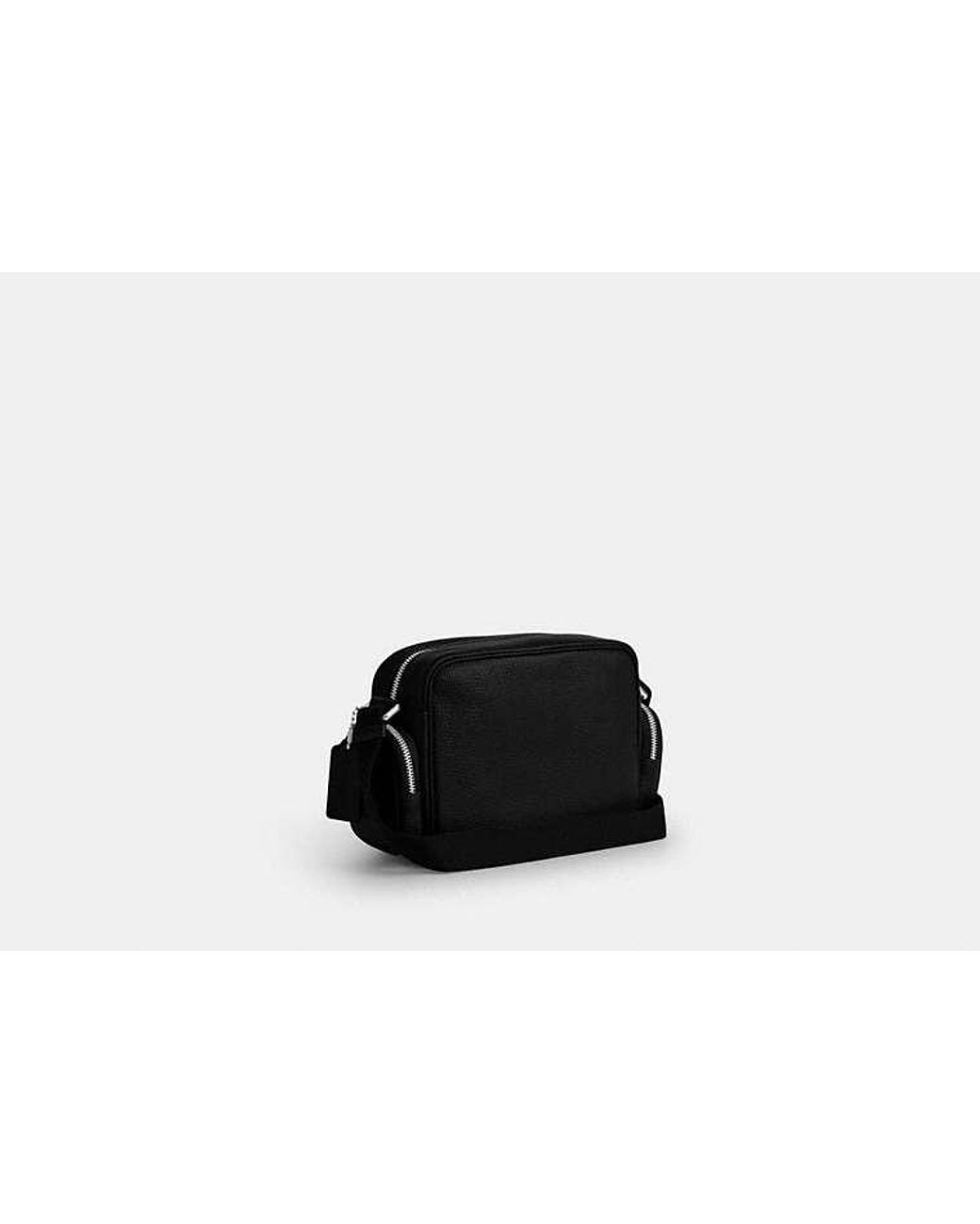 COACH Black Fletcher Crossbody Bag for men