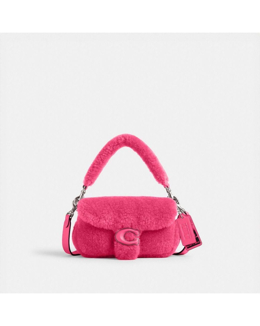 COACH The Lil Nas X Drop Tabby Shoulder Bag 18 In Shearling in