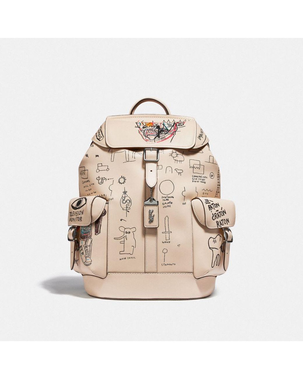 COACH X Jean-michel Basquiat Wells Backpack for Men | Lyst