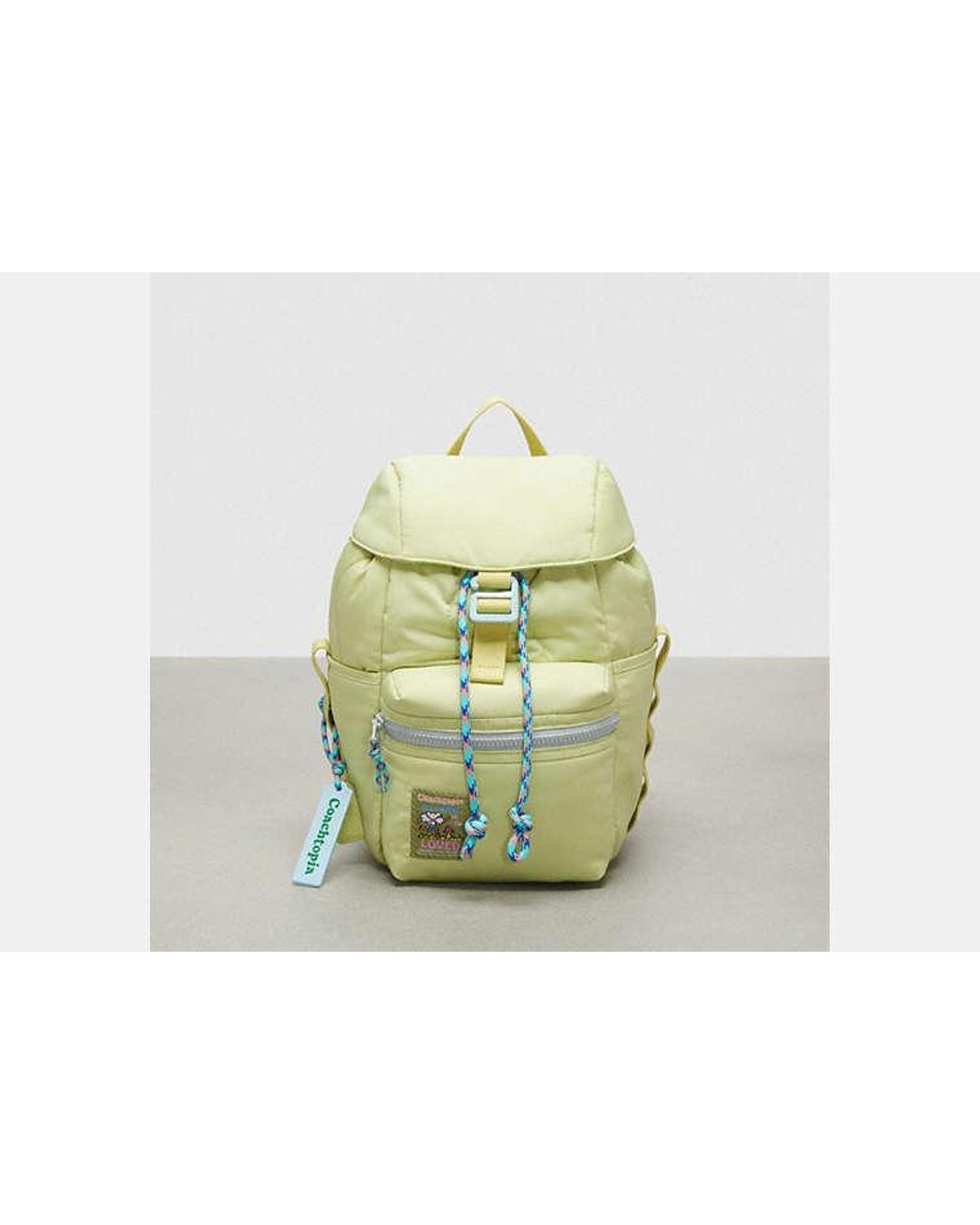 COACH Coachtopia Loop Mini Backpack in Green | Lyst UK
