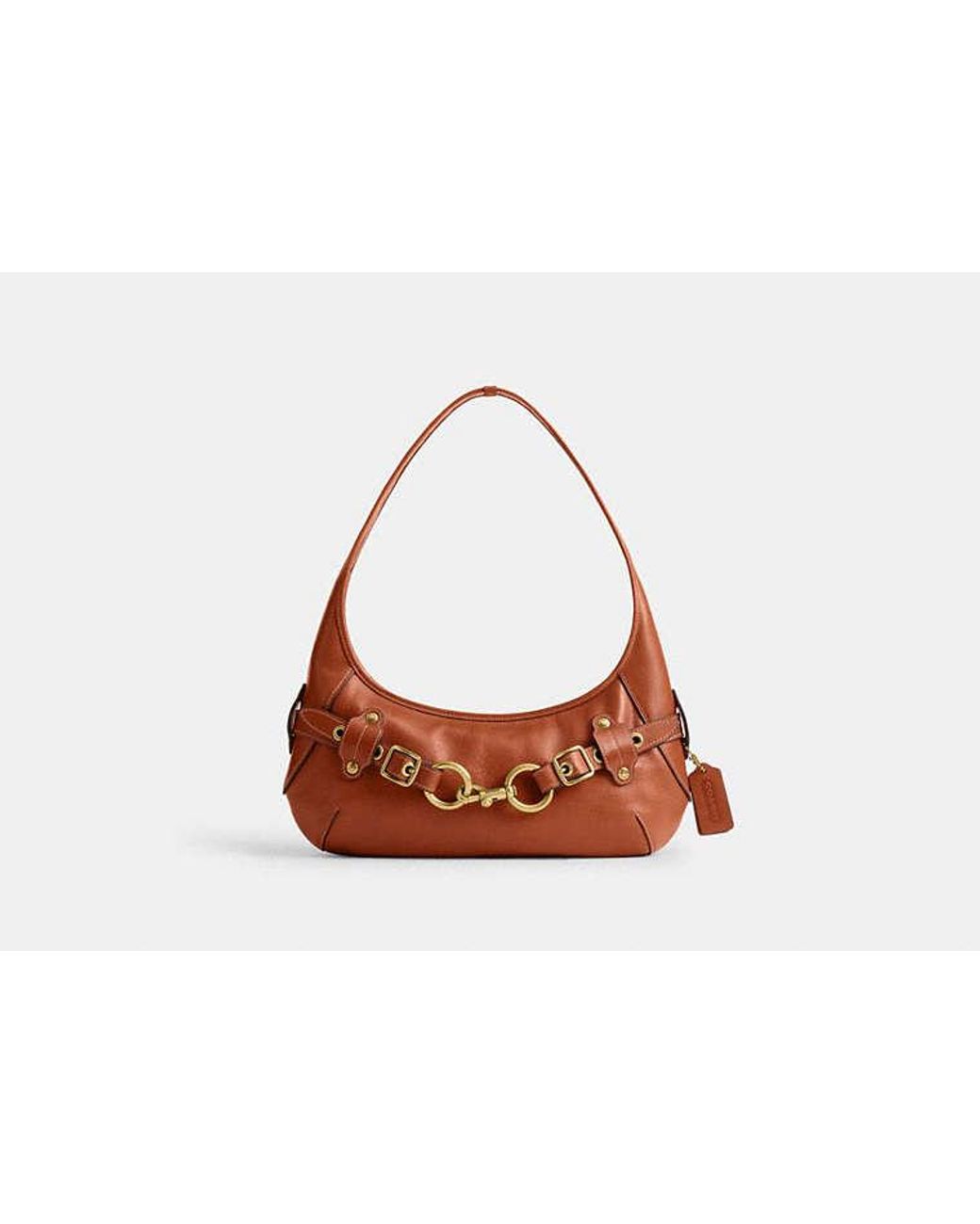 COACH Black Belted Ergo Shoulder Bag