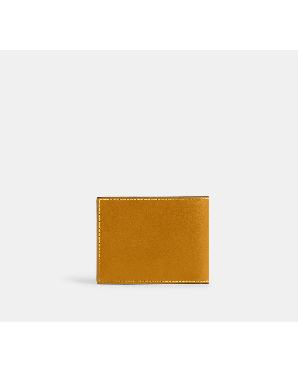 Portafoglio Porta Banconote Sottile di COACH in White da Uomo