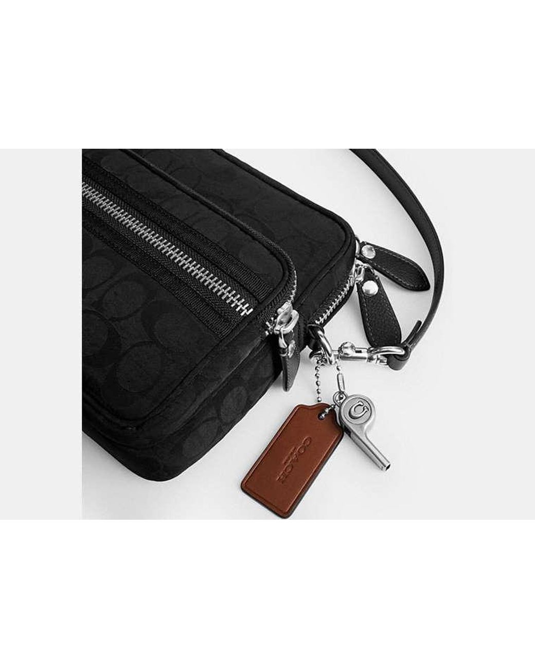 COACH Black Dakota Crossbody Bag for men