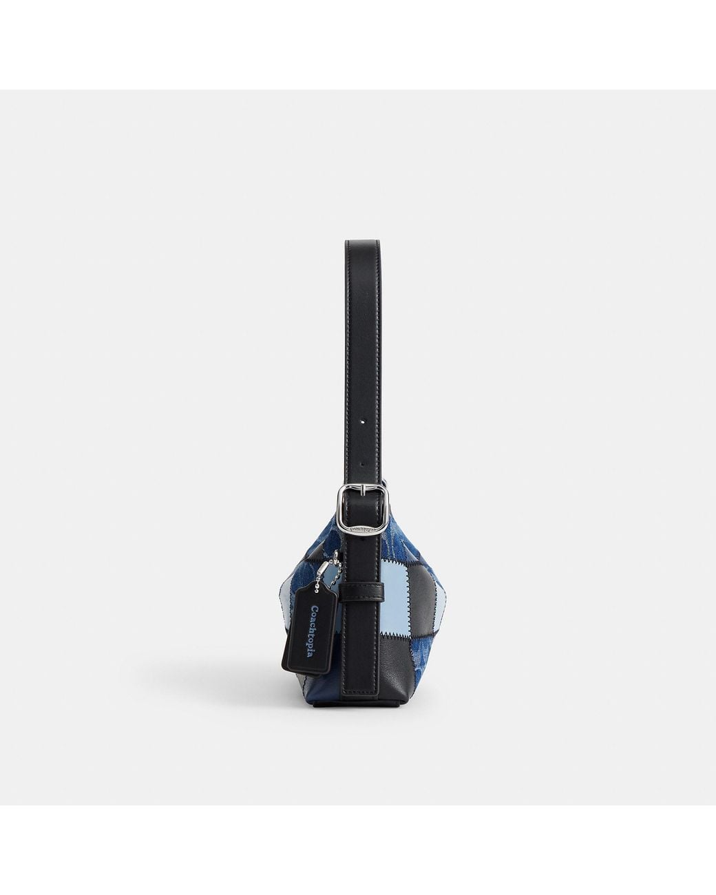 Coachtopia Blue Alter/Ego Small Slouchy Shoulder Bag