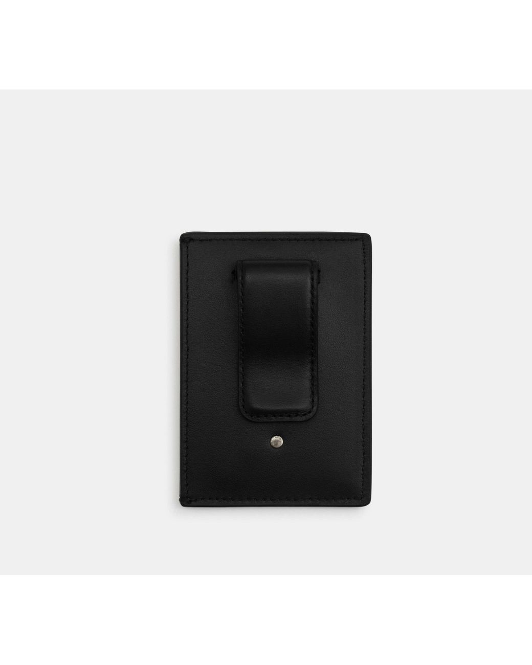 Porta Carte Di Credito di COACH in Black da Uomo
