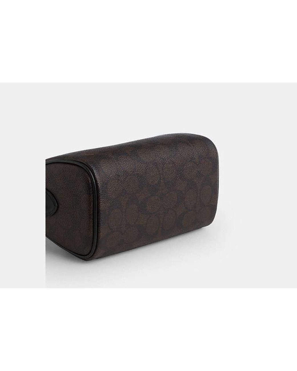 COACH Black Mini Rowan Crossbody Bag In Signature Canvas