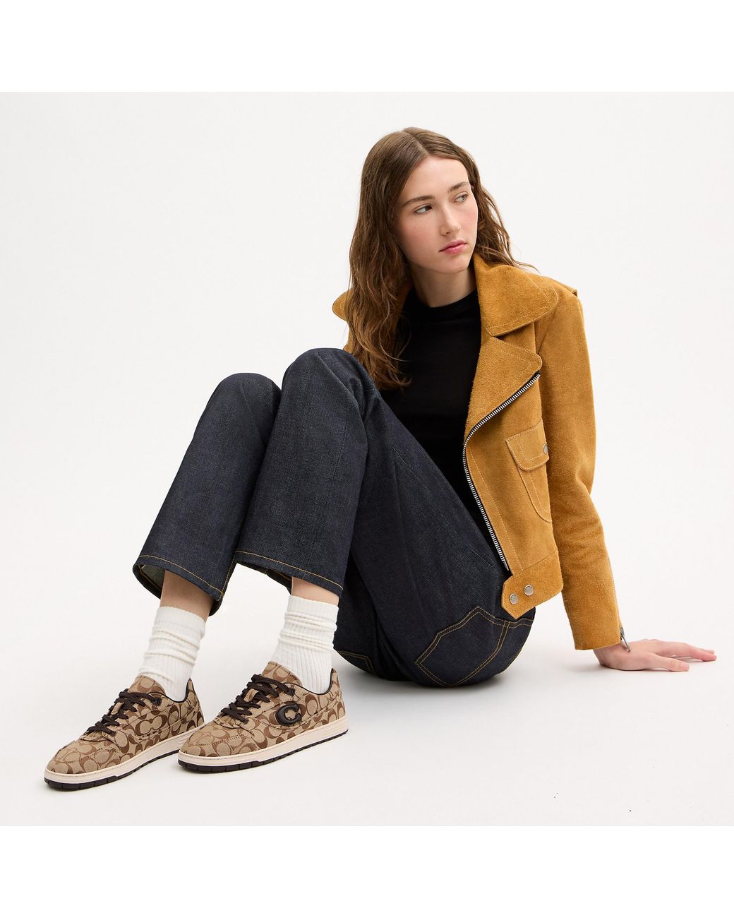 COACH Brown Soft Soho Sneaker