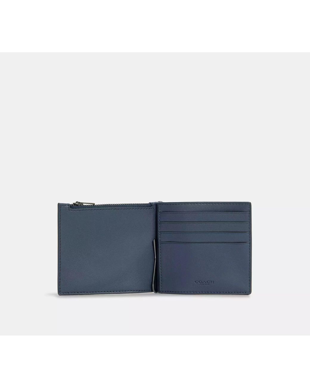 Coach clip wallet hotsell