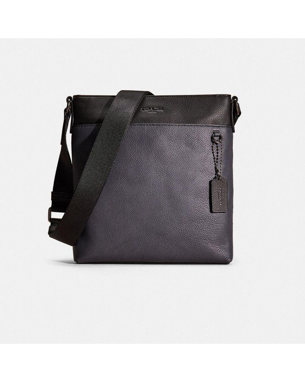 COACH Restored Metropolitan Slim Messenger In Colorblock for Men Lyst