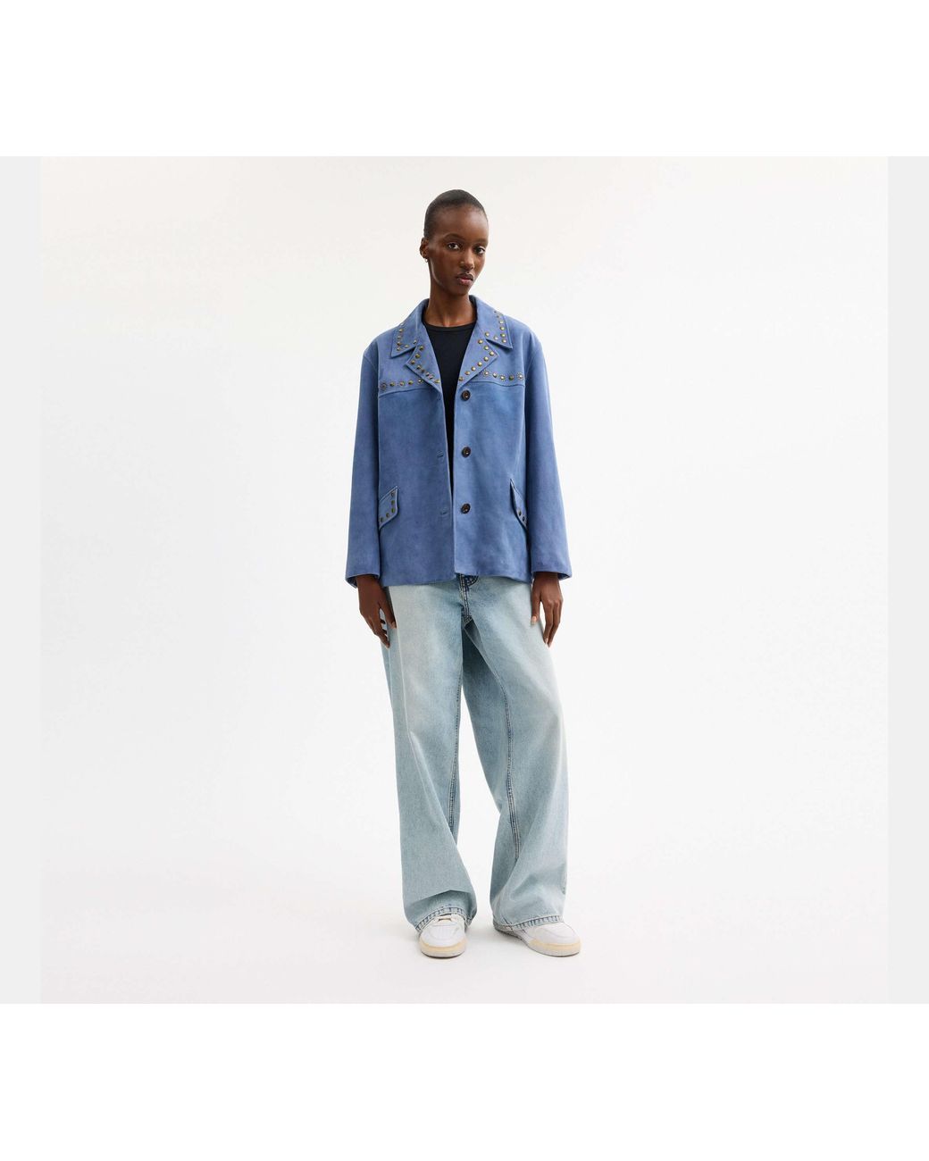 Giacca di COACH in Blue