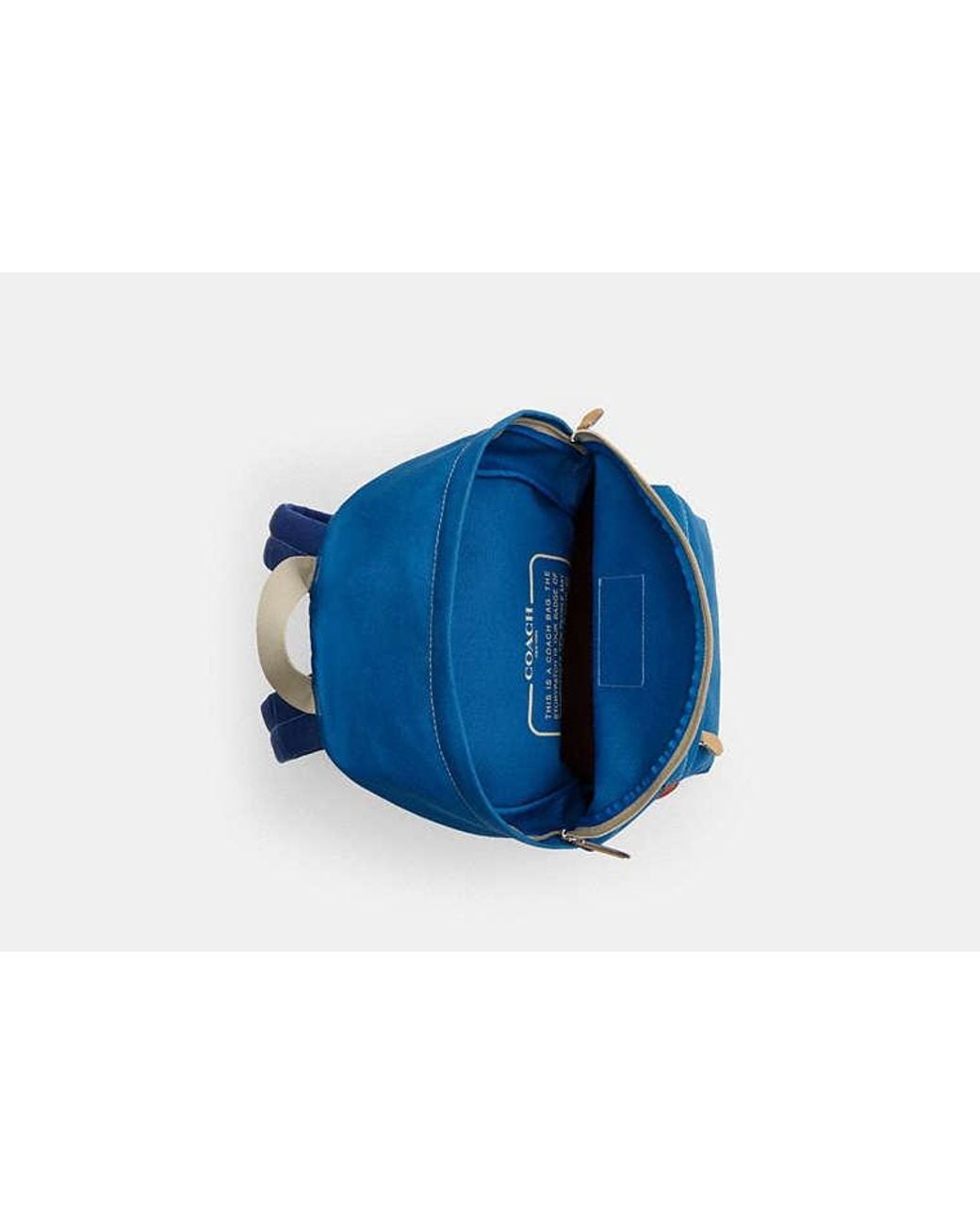 COACH Blue Tyler Backpack for men