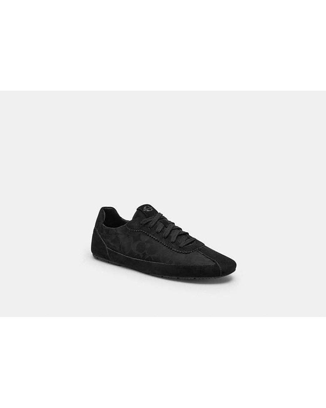 COACH Black Soft Sneaker for men