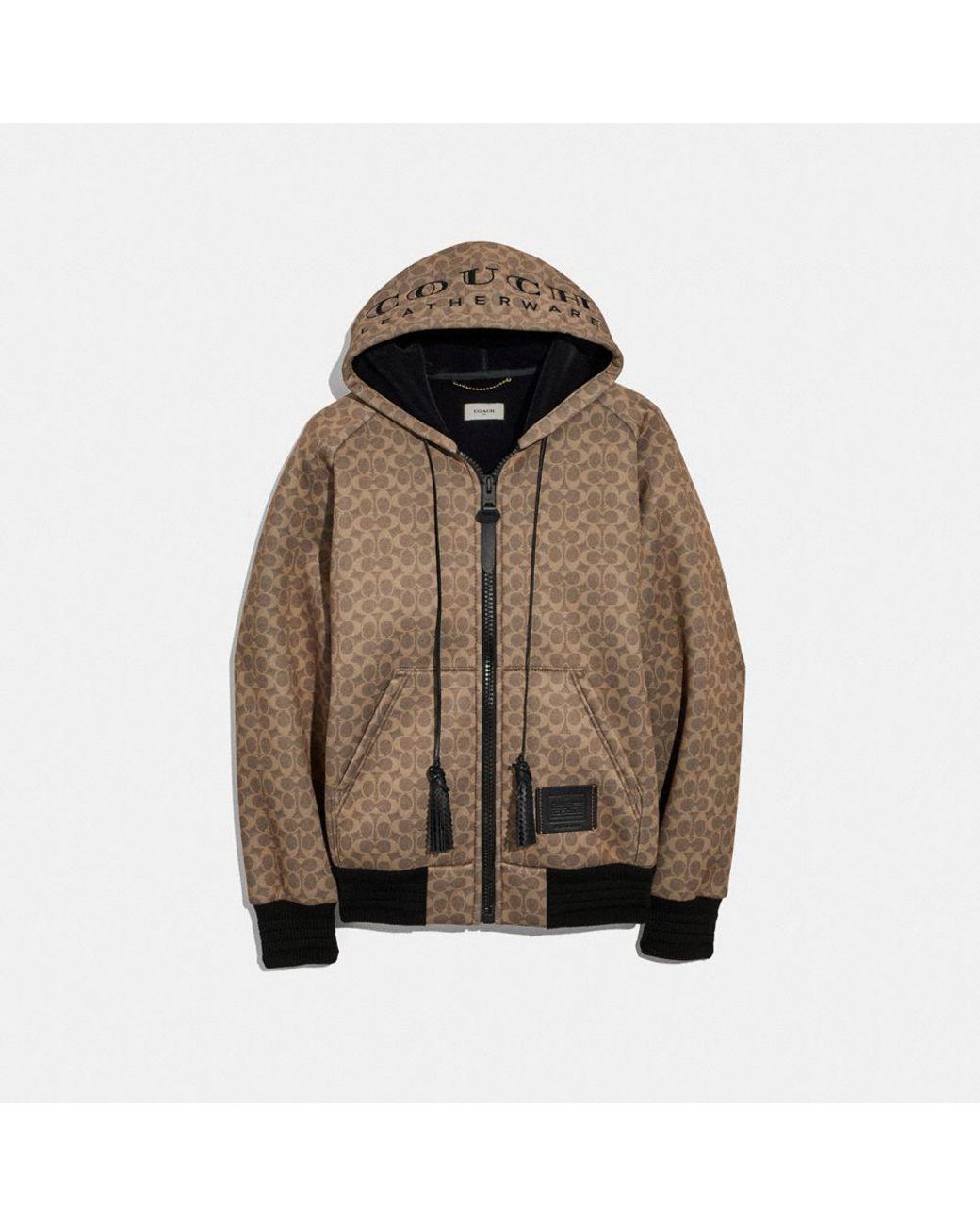 COACH Signature Hoodie for Men | Lyst