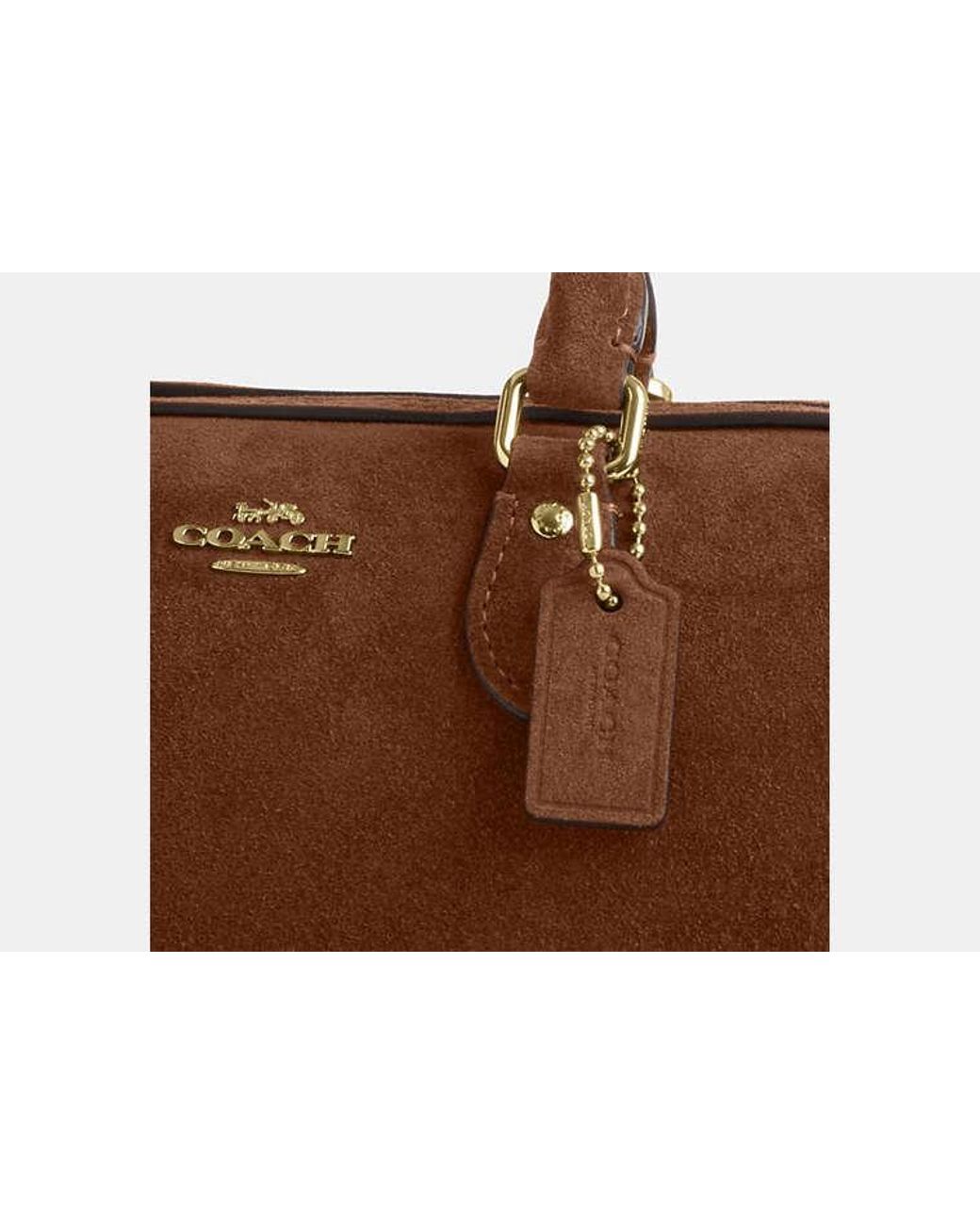 COACH Black Mini Rowan Crossbody Bag