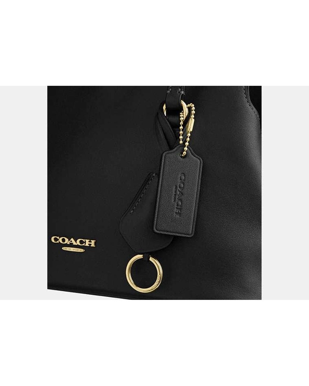 COACH Black Elise Shoulder Bag
