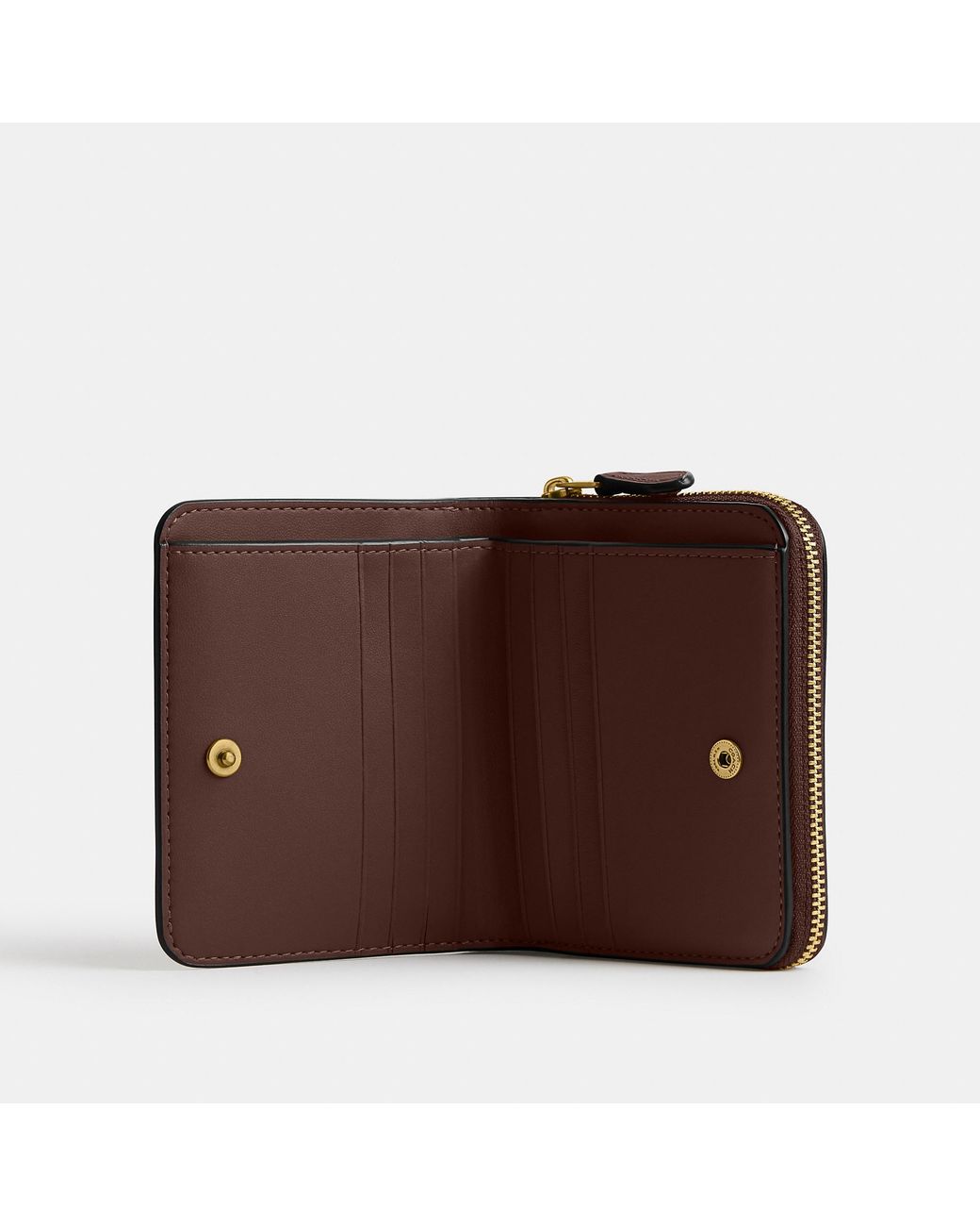 COACH Brown Billfold Wallet
