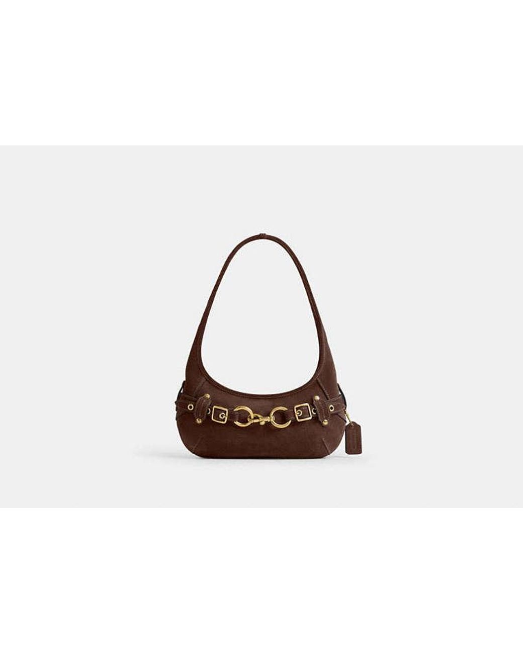 COACH Black Belted Ergo Shoulder Bag 26
