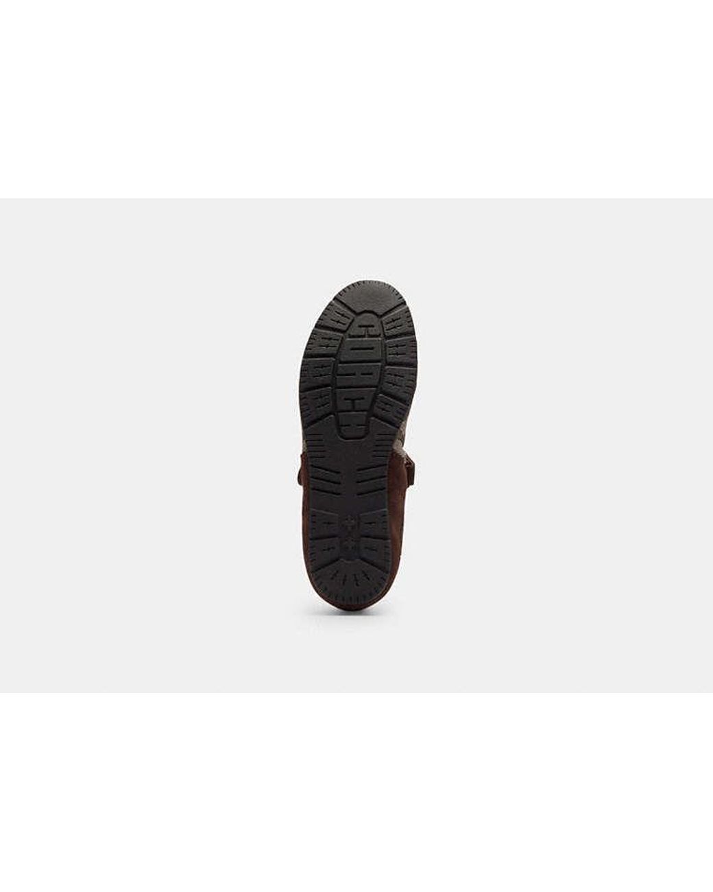 COACH Black Mary Jane Sneaker