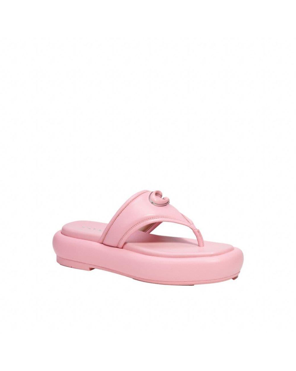 COACH Sylvie Sandal in Pink | Lyst Canada