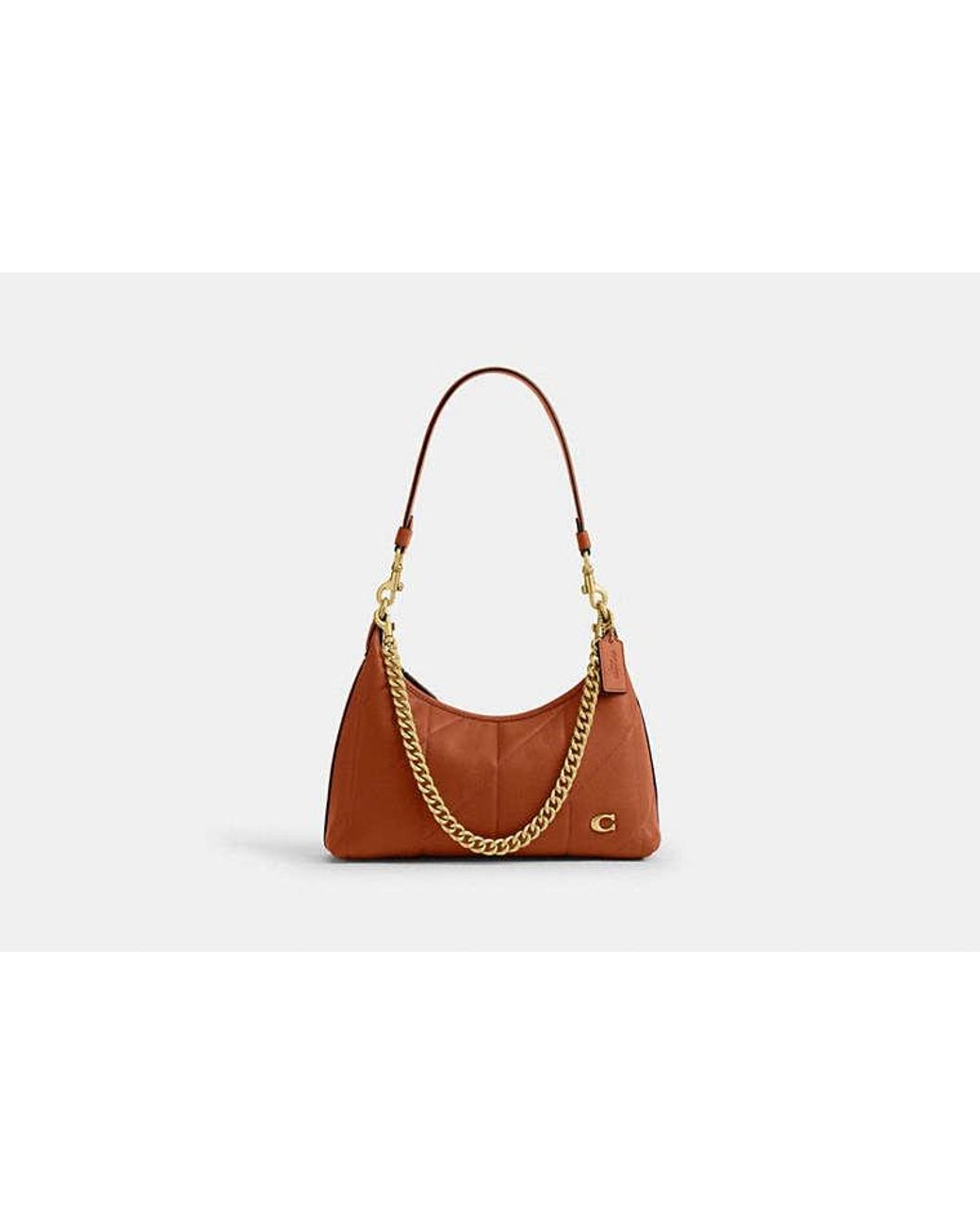 COACH Black Juliet Shoulder Bag 25 With Quilting