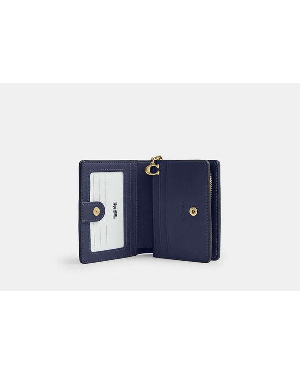 COACH Black Snap Wallet