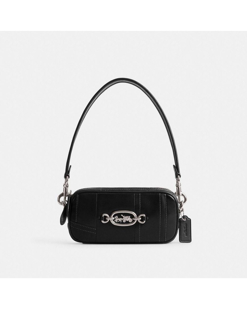 COACH Avery Shoulder Bag In Patchwork in Black Lyst