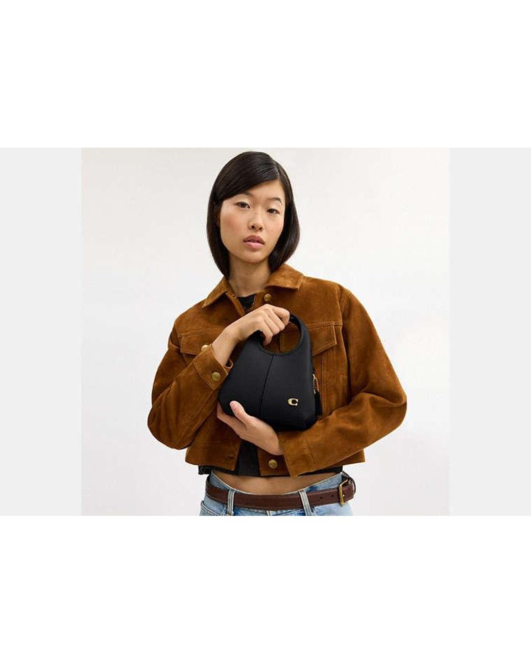 COACH Black Lana Shoulder Bag 19