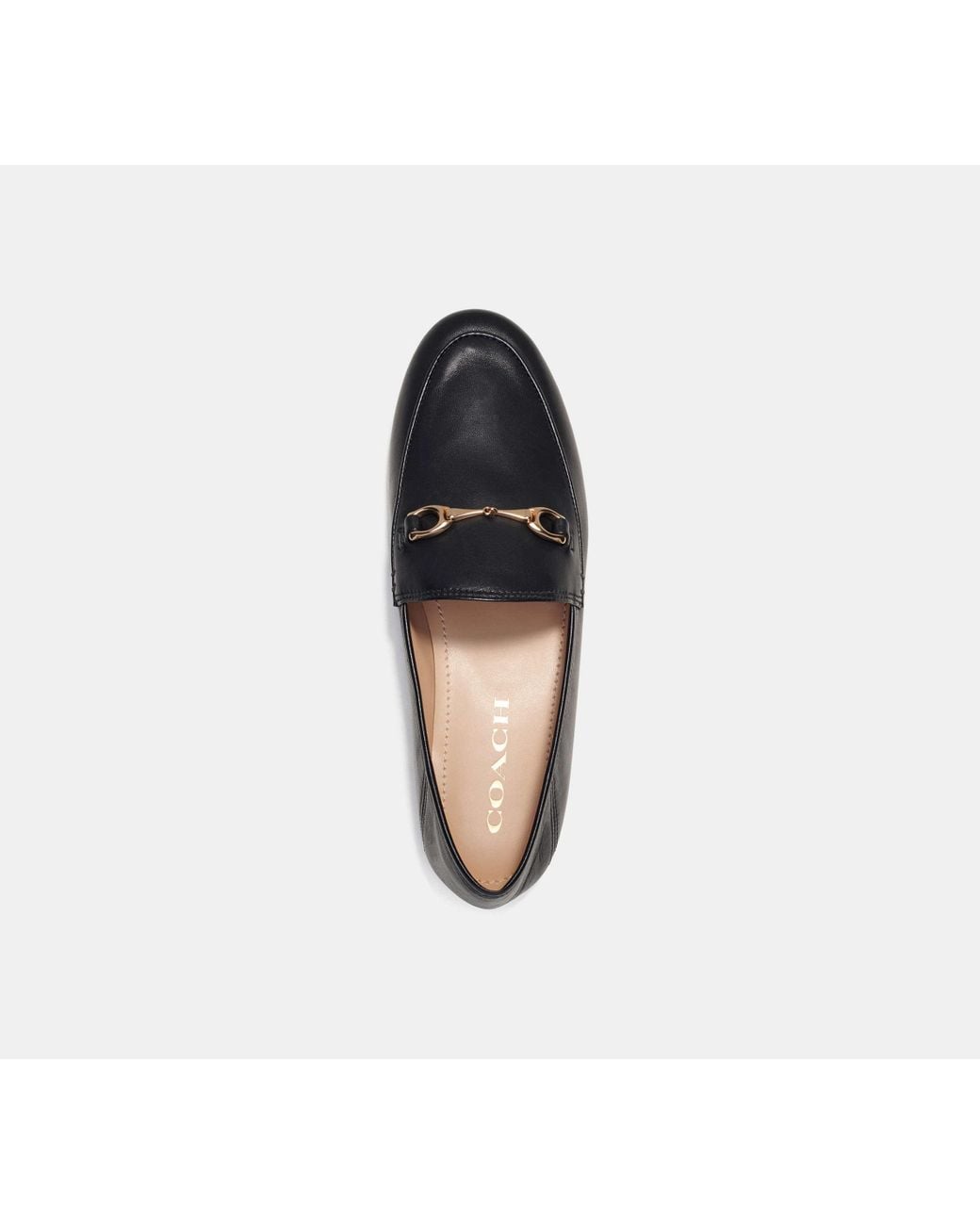 COACH Haley Loafer in Black | Lyst UK