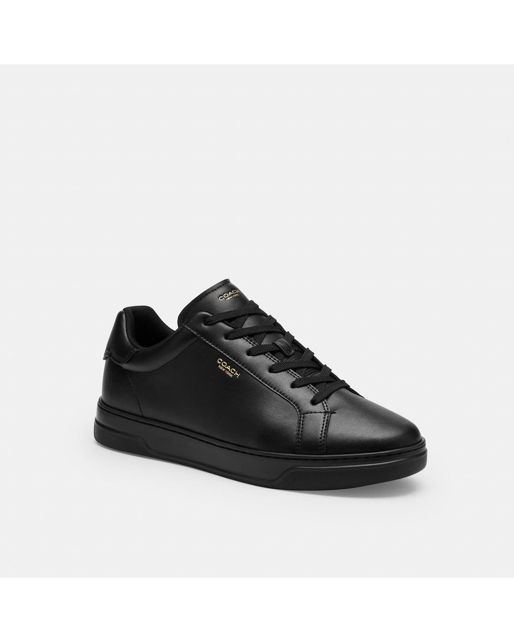 COACH Black High Line Sneaker for men