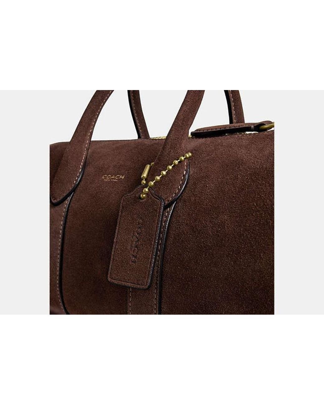 COACH Black Compass Bag 25