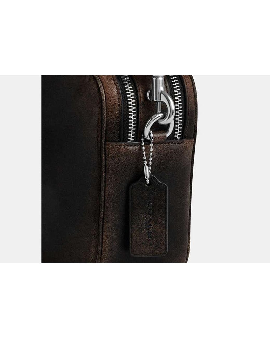 COACH Black Carey Crossbody Bag