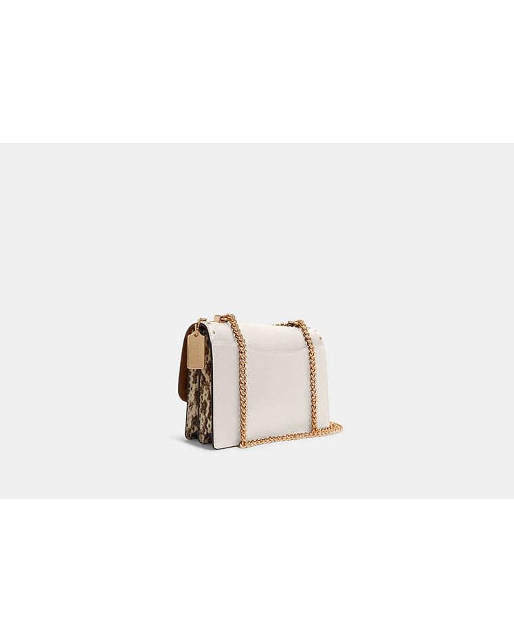 COACH White Klare Crossbody Bag