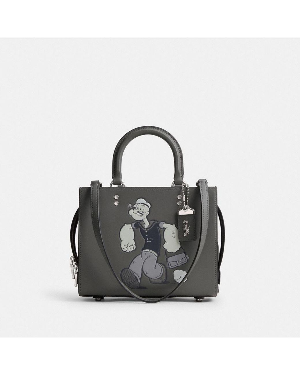 COACH POPEYE ローグ ポパイ 2way ショルダー付き ハンドバッグ COACH POPEYE ローグ ポパイ 2way ショルダー付き ハンドバッグ