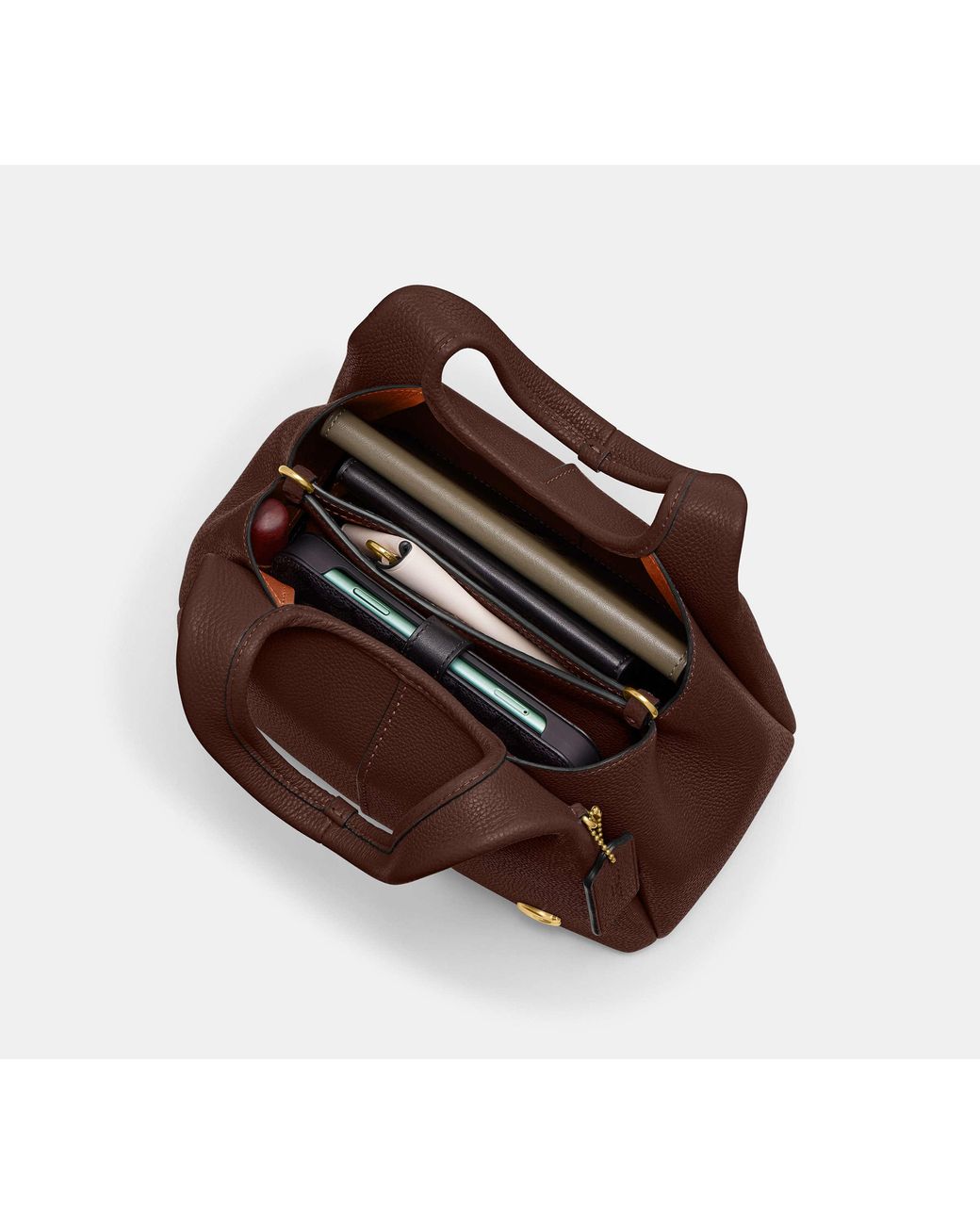 COACH Black Lana Shoulder Bag 23