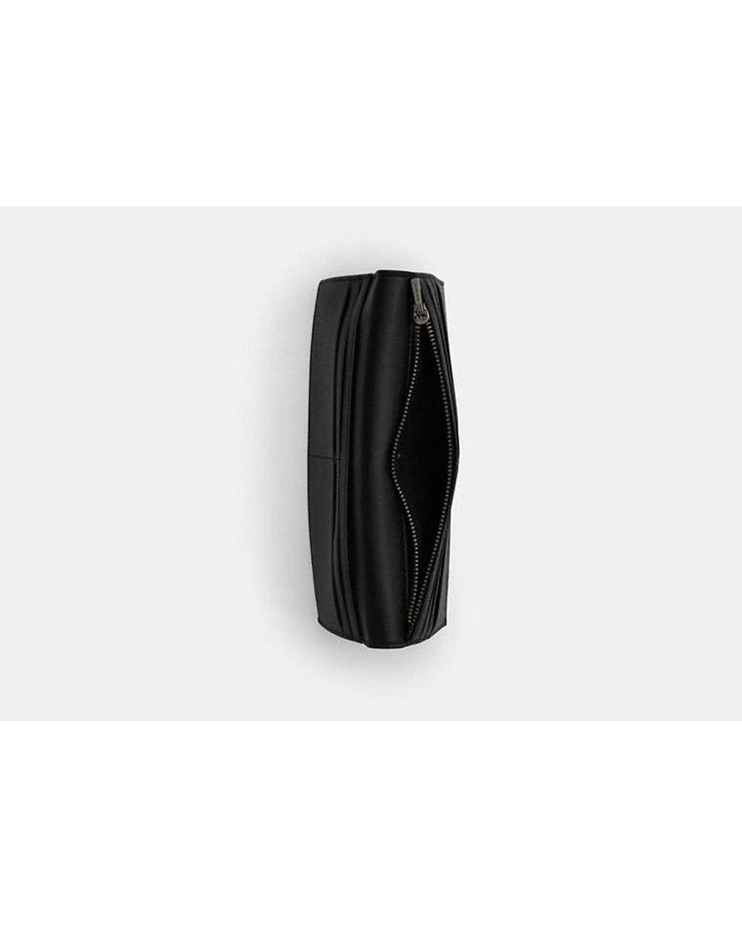 COACH Black Breast Pocket Wallet for men