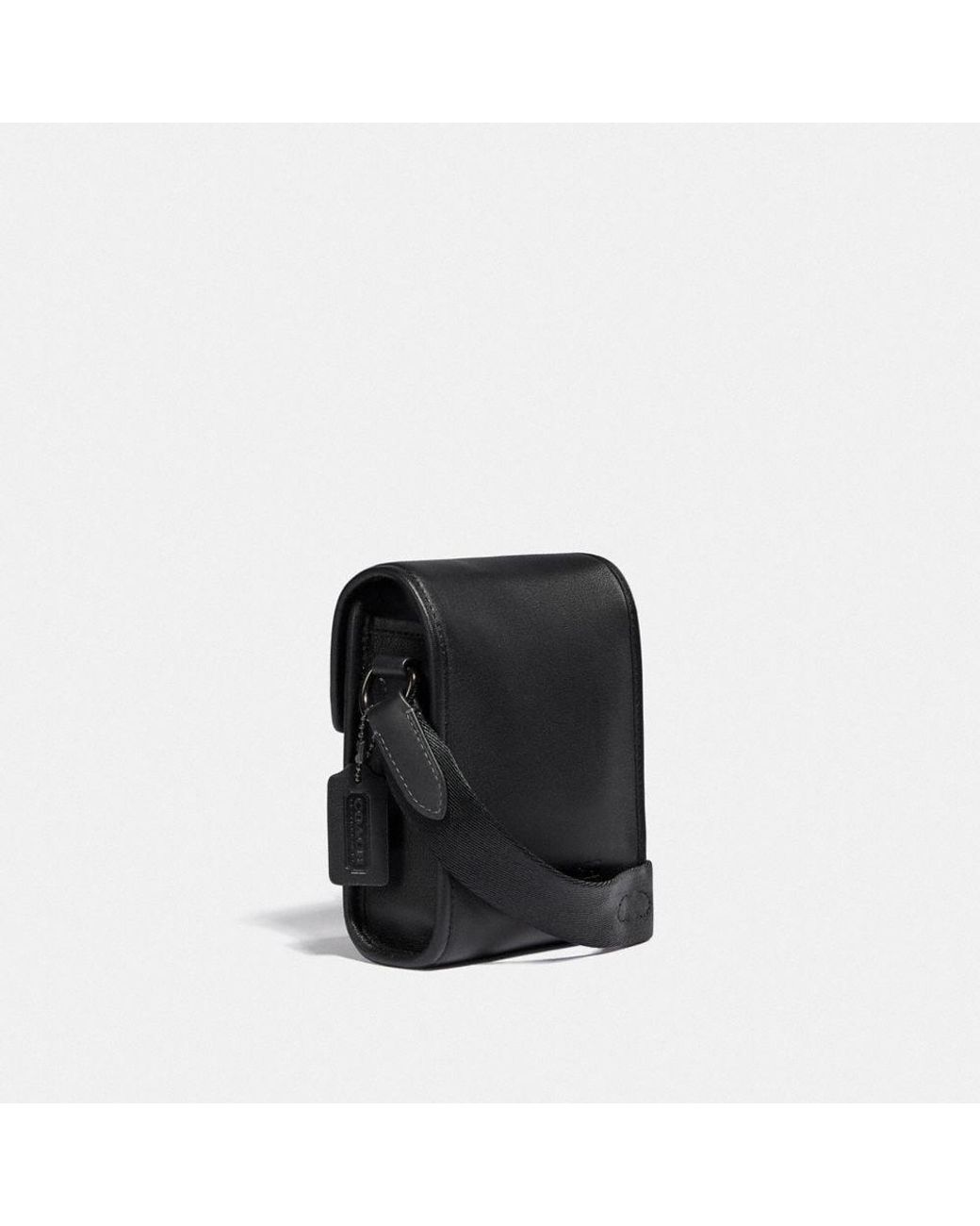 coach men's satchel bolsa